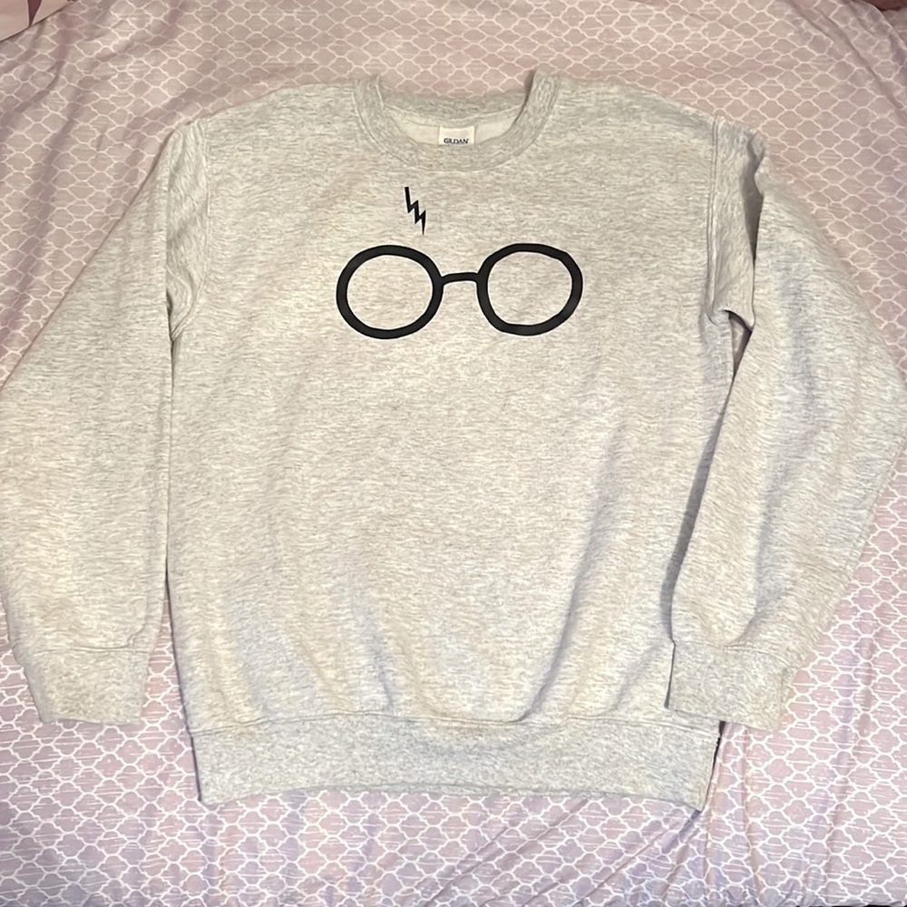 Harry Potter Glasses Crew Neck
